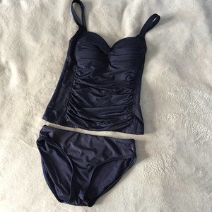 ❤️4/$20 Bond-eye navy tankini sz 4